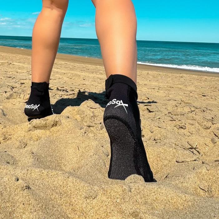 Bone Feet Beach Volleyball and Sand Soccer Sand Socks With Kevlar Sole