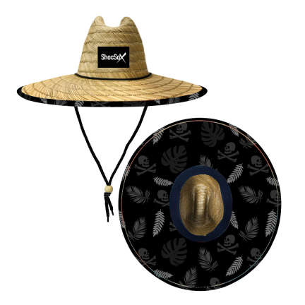 Beach Straw Hat 360 Degree Sun Protection – ShocSox display picture 1