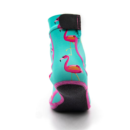 Flamingo Beach Volleyball and Sand Soccer Sand Socks With Kevlar Sole