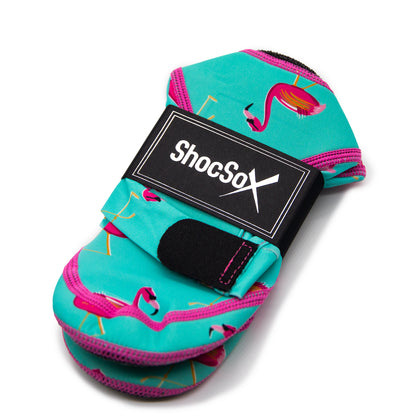 Flamingo Beach Volleyball and Sand Soccer Sand Socks With Kevlar Sole