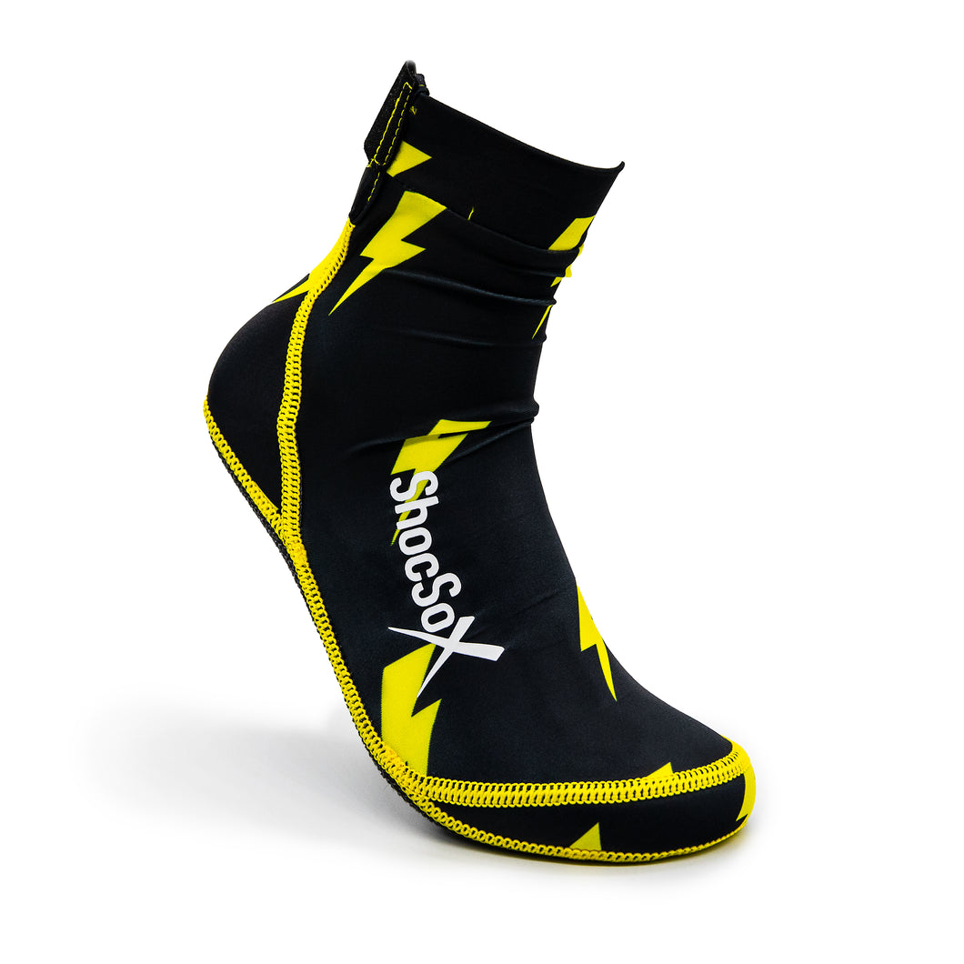 Lightning Beach Volleyball and Sand Soccer Sand Socks With Kevlar Sole