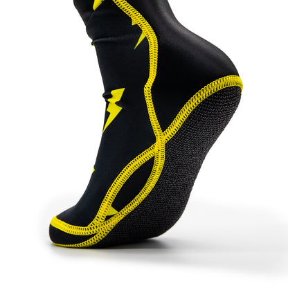 Lightning Beach Volleyball and Sand Soccer Sand Socks With Kevlar Sole