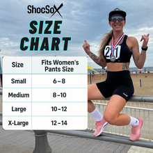 Load image into Gallery viewer, Black Women’s  Running Compression Shorts – 5&quot; No-Ride-Up Running Shorts with Leg Grippers, High-Rise Waist, Pockets | Anti-Chafe, Quick-Dry Fit for Running, CrossFit, Spartan, Triathlon, Volleyball
