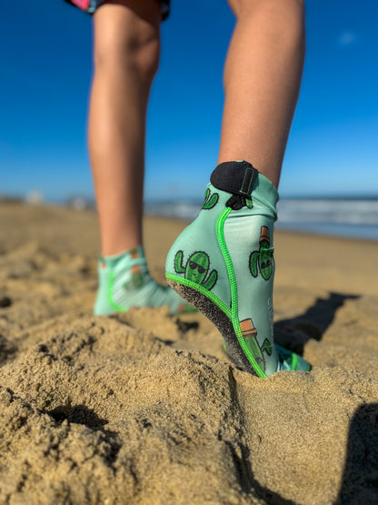 Cactus Beach Volleyball and Sand Soccer Sand Socks With Kevlar Sole