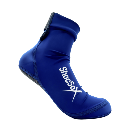 Navy Beach Volleyball and Sand Soccer Sand Socks With Kevlar Sole