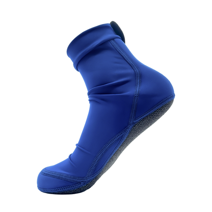 Navy Beach Volleyball and Sand Soccer Sand Socks With Kevlar Sole