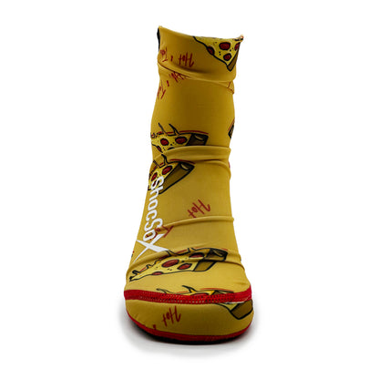 Pizza Beach Volleyball and Sand Soccer Sand Socks With Kevlar Sole