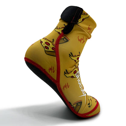 Pizza Beach Volleyball and Sand Soccer Sand Socks With Kevlar Sole