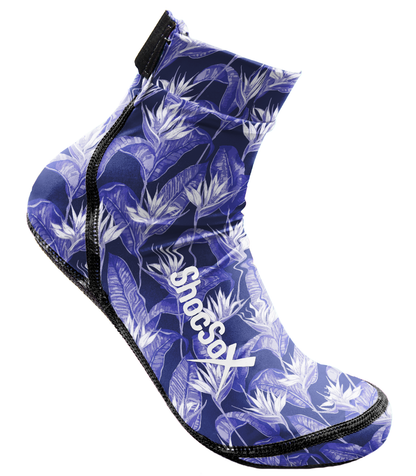 Purple Paradise Beach Volleyball and Sand Soccer Sand Socks With Kevlar Sole