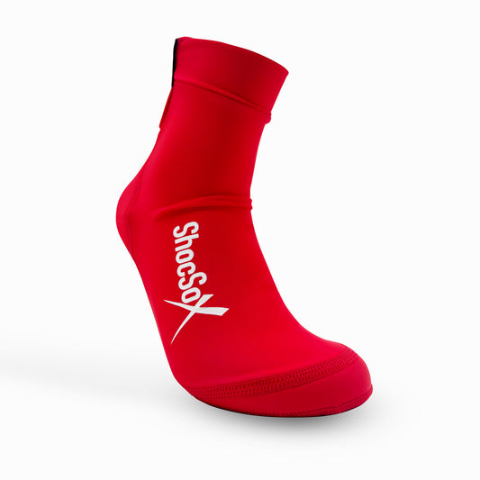 Scarlet Red Kevlar Sand Socks for Beach Volleyball, Sand Soccer and all beach sports