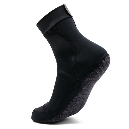Black Beach Volleyball and Sand Soccer Sand Socks With Kevlar Sole