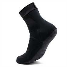 Load image into Gallery viewer, Black Beach Volleyball and Sand Soccer Sand Socks With Kevlar Sole

