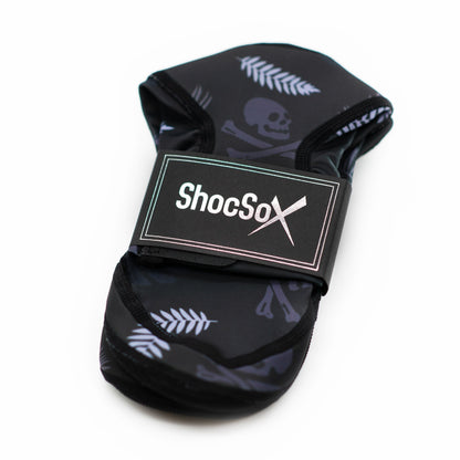 Black Aloha Beach Volleyball and Sand Soccer Sand Socks With Kevlar Sole