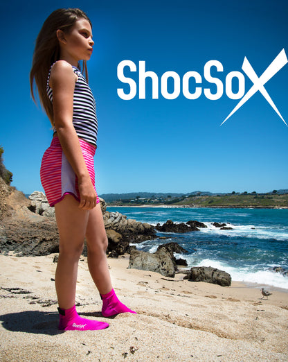 Pretty in Pink Beach Volleyball and Sand Soccer Sand Socks With Kevlar Sole