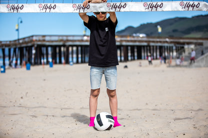 Pretty in Pink Beach Volleyball and Sand Soccer Sand Socks With Kevlar Sole