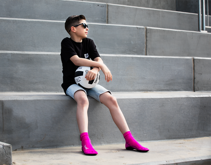 Pretty in Pink Beach Volleyball and Sand Soccer Sand Socks With Kevlar Sole