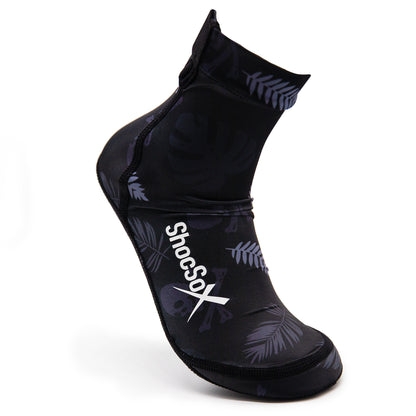 Black Aloha Beach Volleyball and Sand Soccer Sand Socks With Kevlar Sole