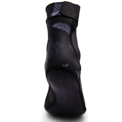 Black Aloha Beach Volleyball and Sand Soccer Sand Socks With Kevlar Sole